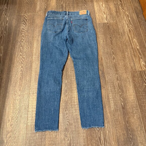 Levi’s 711 Distressed Skinny Jeans – Size 30x30 - Picture 4 of 14